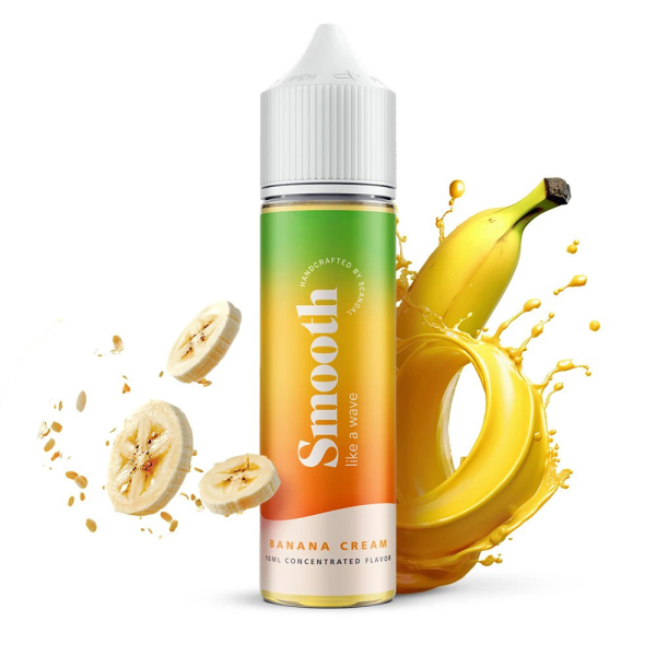 Scandal Smooth Flavors Banana Cream 10ml/60ml - Χονδρική